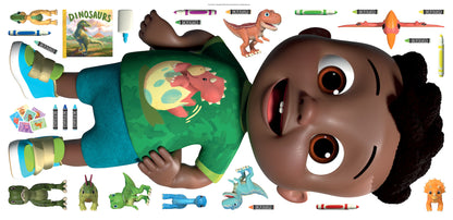 York Wallcoverings RoomMates Cocomelon Cody Giant Peel and Stick Wall Decals Whimsical Licensed Reds  Wallpaper - RMK5328GM (Discontinued)