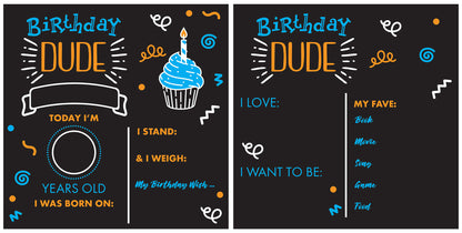 York Wallcoverings RoomMates Birthday Dude Chalkboard Kids Graphics Blacks  Wallpaper - RMK5455CB