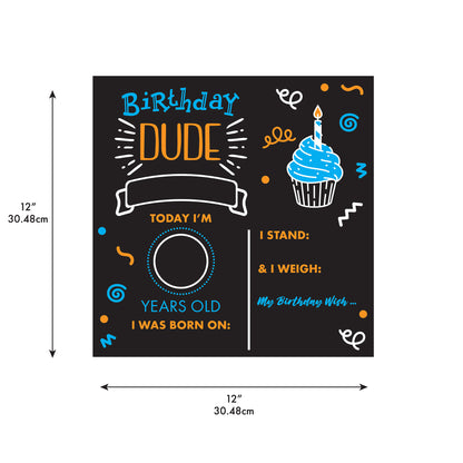 York Wallcoverings RoomMates Birthday Dude Chalkboard Kids Graphics Blacks  Wallpaper - RMK5455CB