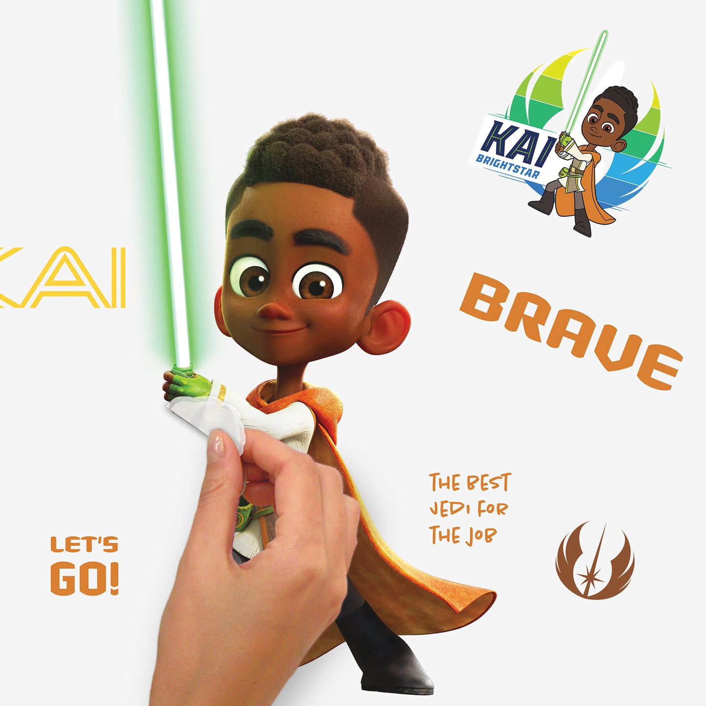 York Wallcoverings RoomMates Star Wars Young Jedi Adventures Wall Decals Kids Graphics Blues  Wallpaper - RMK5456SCS (Discontinued Pattern)