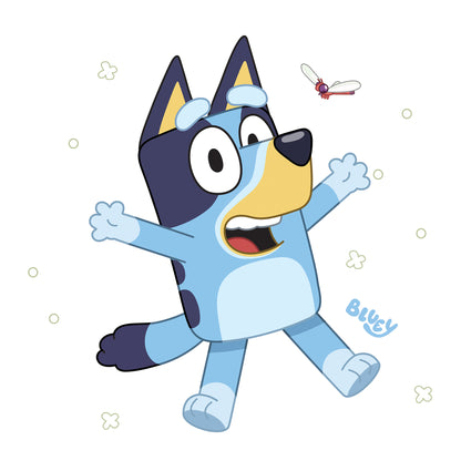 York Wallcoverings RoomMates Bluey Character Wall Decals Kids Graphics Blues  Wallpaper - RMK5458GM