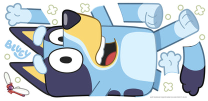 York Wallcoverings RoomMates Bluey Character Wall Decals Kids Graphics Blues  Wallpaper - RMK5458GM