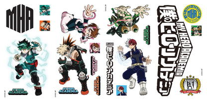 York Wallcoverings RoomMates My Hero Academia Wall Decals Kids Graphics Browns  Wallpaper - RMK5510SCS (DISCONTINUED PATTERN)