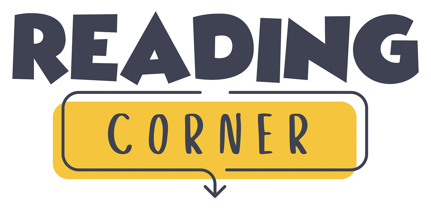 York Wallcoverings RoomMates Reading Corner Wall Decals Kids Graphics Yellows  Wallpaper - RMK5518GM