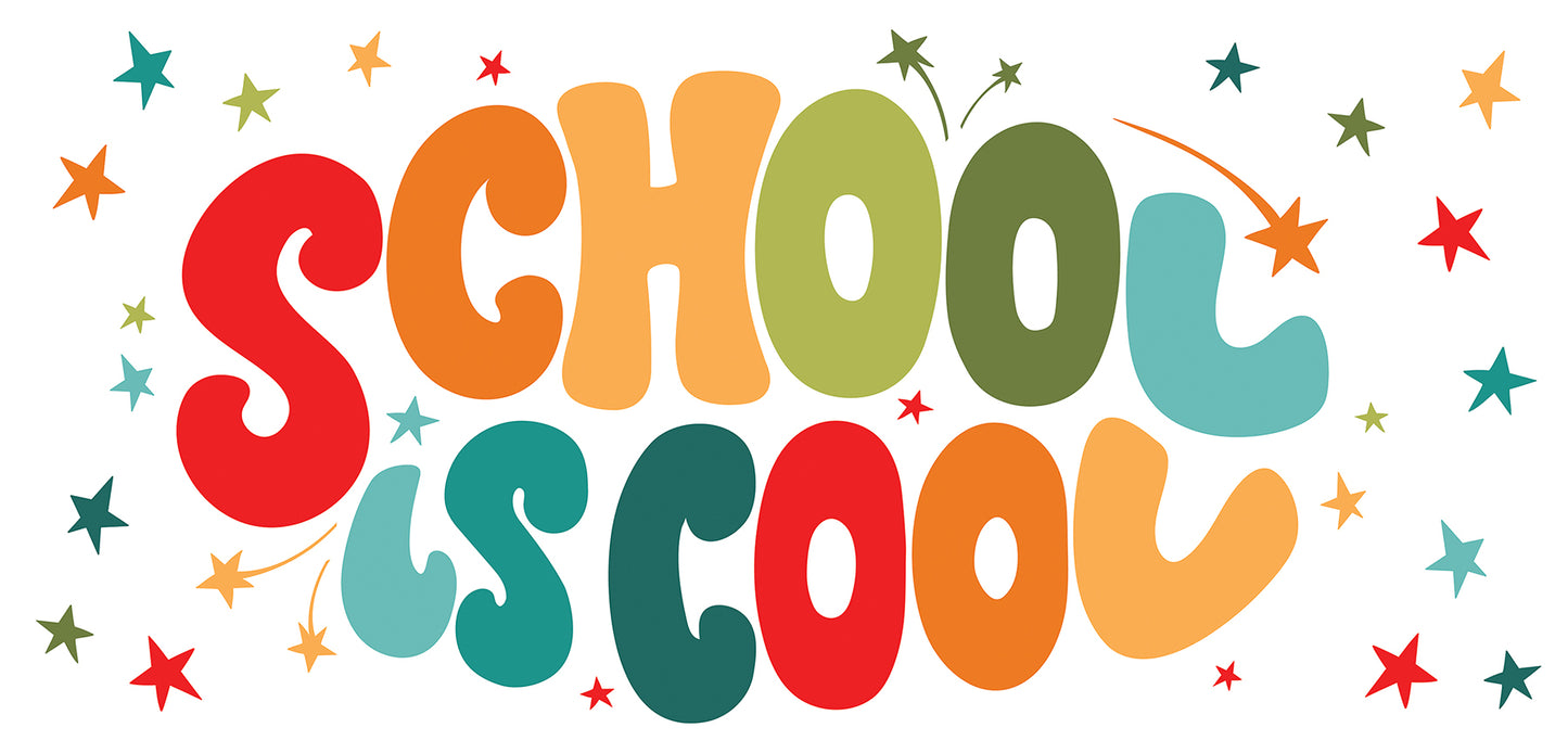 York Wallcoverings RoomMates School is Cool Wall Decals Kids Graphics Yellows  Wallpaper - RMK5521GM