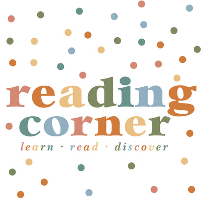 York Wallcoverings RoomMates Reading Corner Multicolor Wall Quote Decals Alphabet & Numbers Kids Multicolor  Current Peel & Stick - RMK5577GM