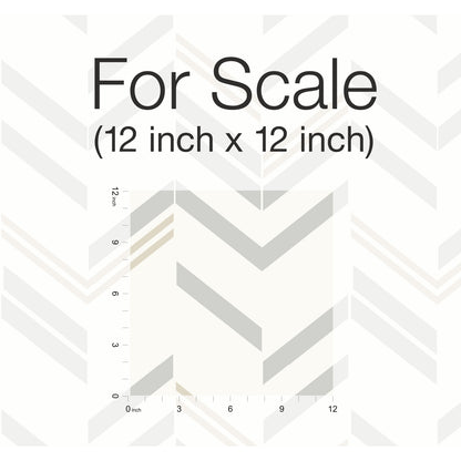 York Wallcoverings RoomMates Chevron Stripe Grey Peel and Stick Wallpaper Modern Global Greys  Wallpaper - RMK9004WP (DISCONTINUED PATTERN)