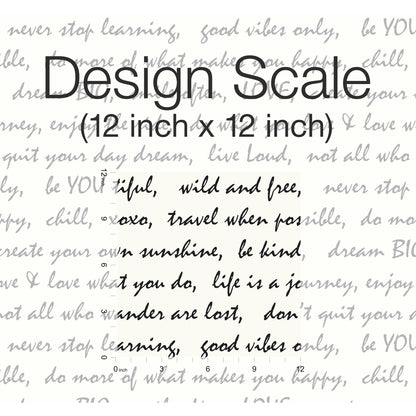 York Wallcoverings RoomMates Dream Big Script Black Peel and Stick Wallpaper Modern Alphabet and Numbers Blacks  Wallpaper - RMK9005WP