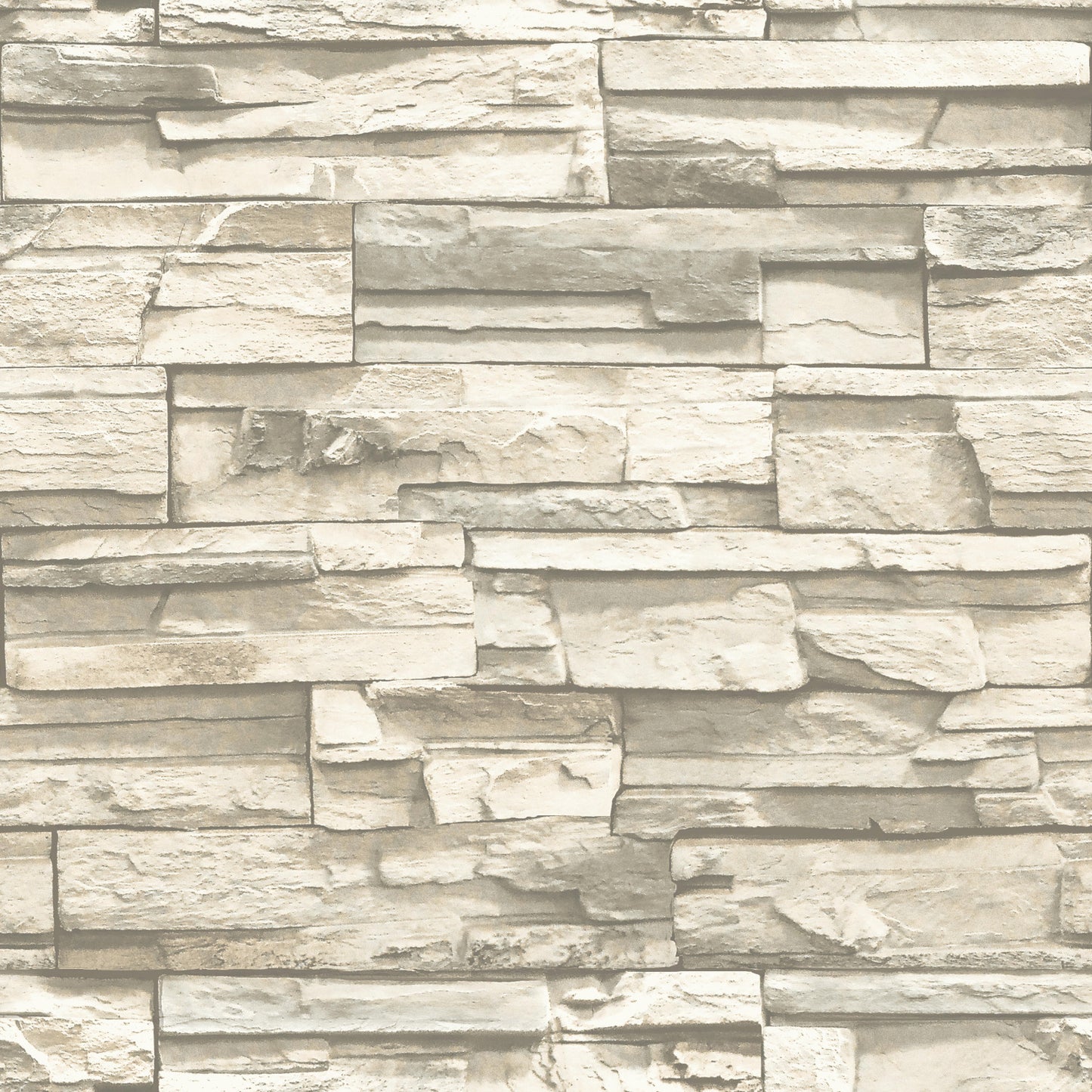 York Wallcoverings RoomMates Natural Stacked Stone Grey Peel and Stick Wallpaper Modern Nature Greys  Wallpaper - RMK9026WP