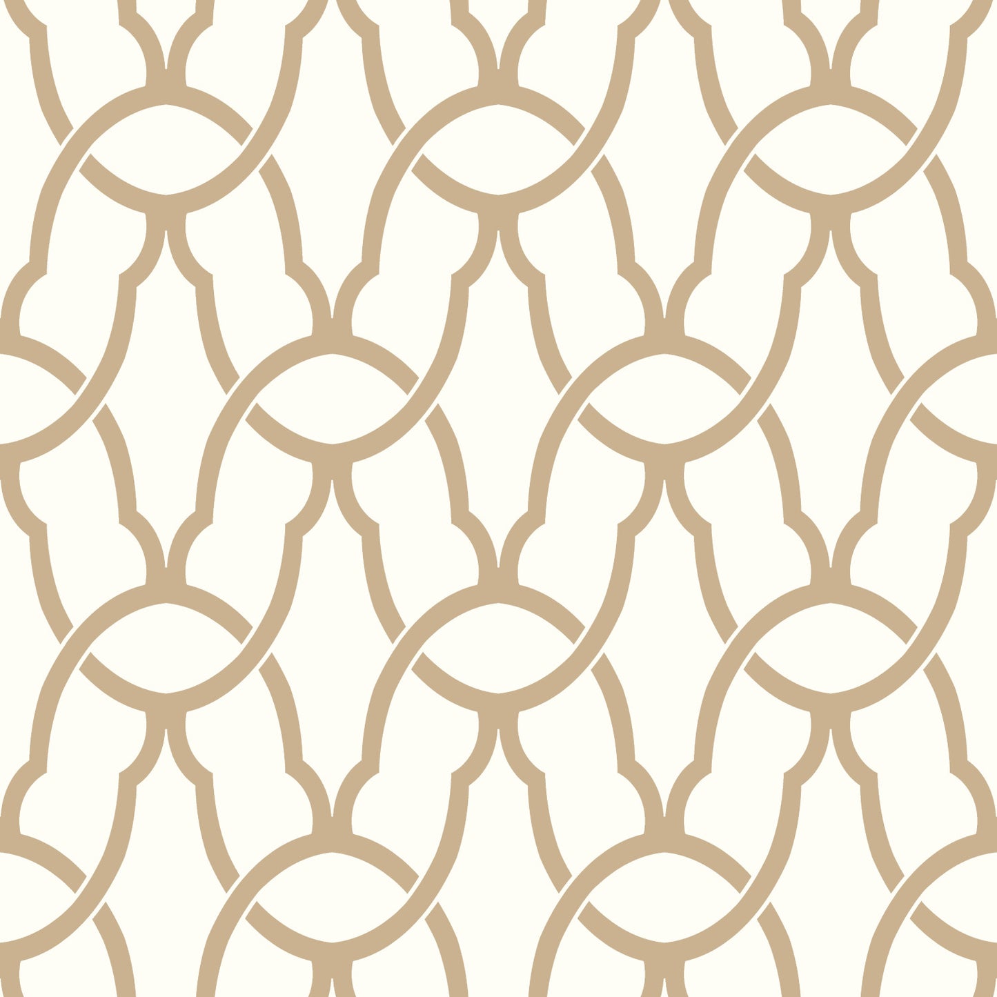 York Wallcoverings RoomMates Trellis Gold Peel and Stick Wallpaper Modern Global Yellows  Wallpaper - RMK9121WP