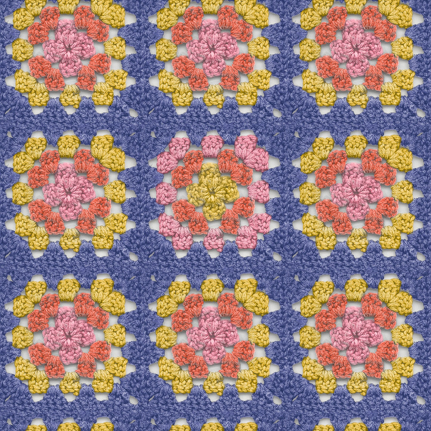 York Wallcoverings RoomMates Granny Square Pink and Purple Peel and Stick Wallpaper Modern Graphics Pinks  Wallpaper - RMWS1240