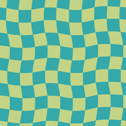 York Wallcoverings RoomMates Groovy Checker Lime Peel and Stick Wallpaper Modern Graphics Greens  Wallpaper - RMWS1243