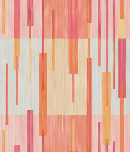 York Wallcoverings RoomMates Abstract Grid Pink Peel and Stick Wallpaper Modern Graphics Pinks  Wallpaper - RMWS1245