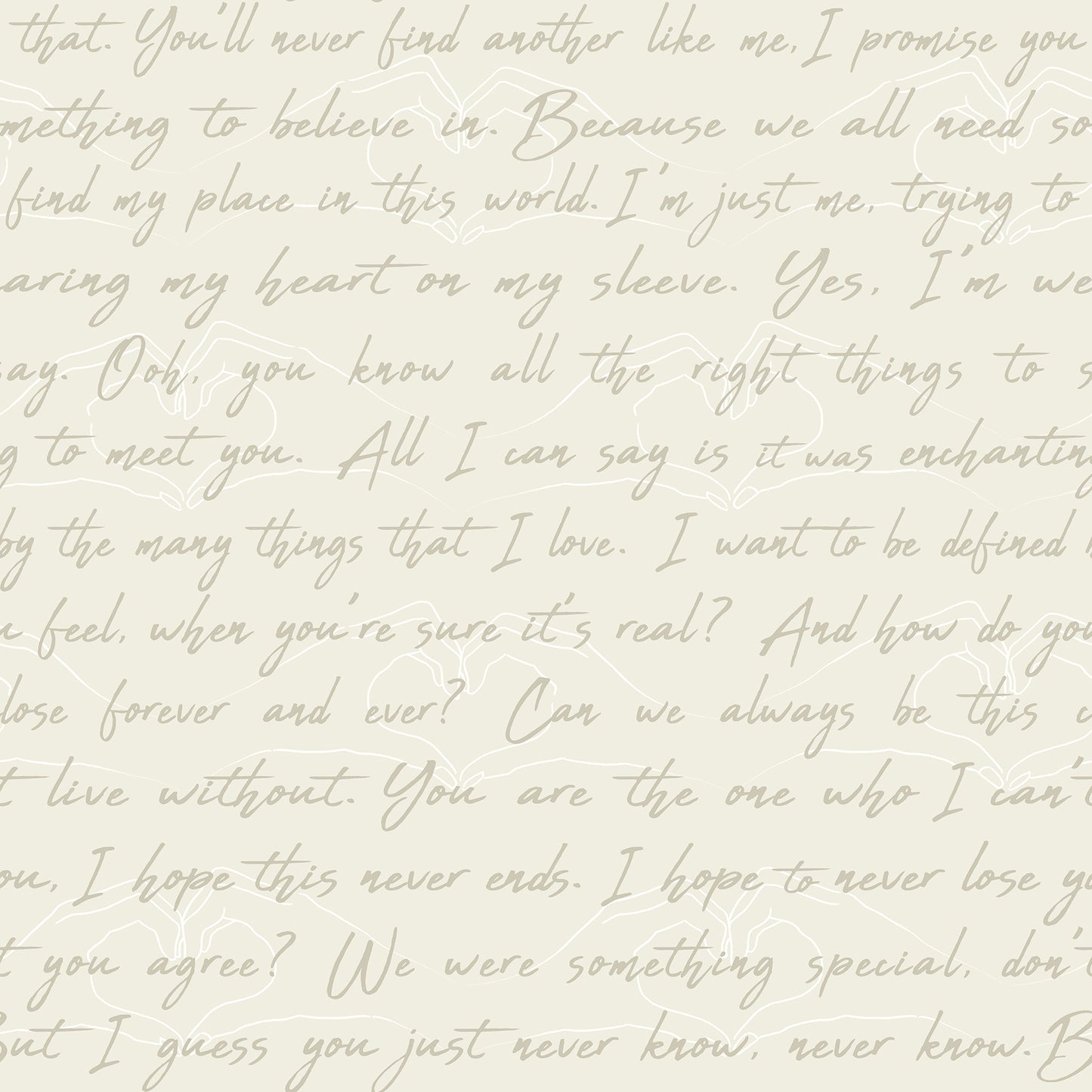 York Wallcoverings RoomMates Love Letters Parchment Peel and Stick Wallpaper Modern Alphabet and Numbers Neutrals  Wallpaper - RMWS1250