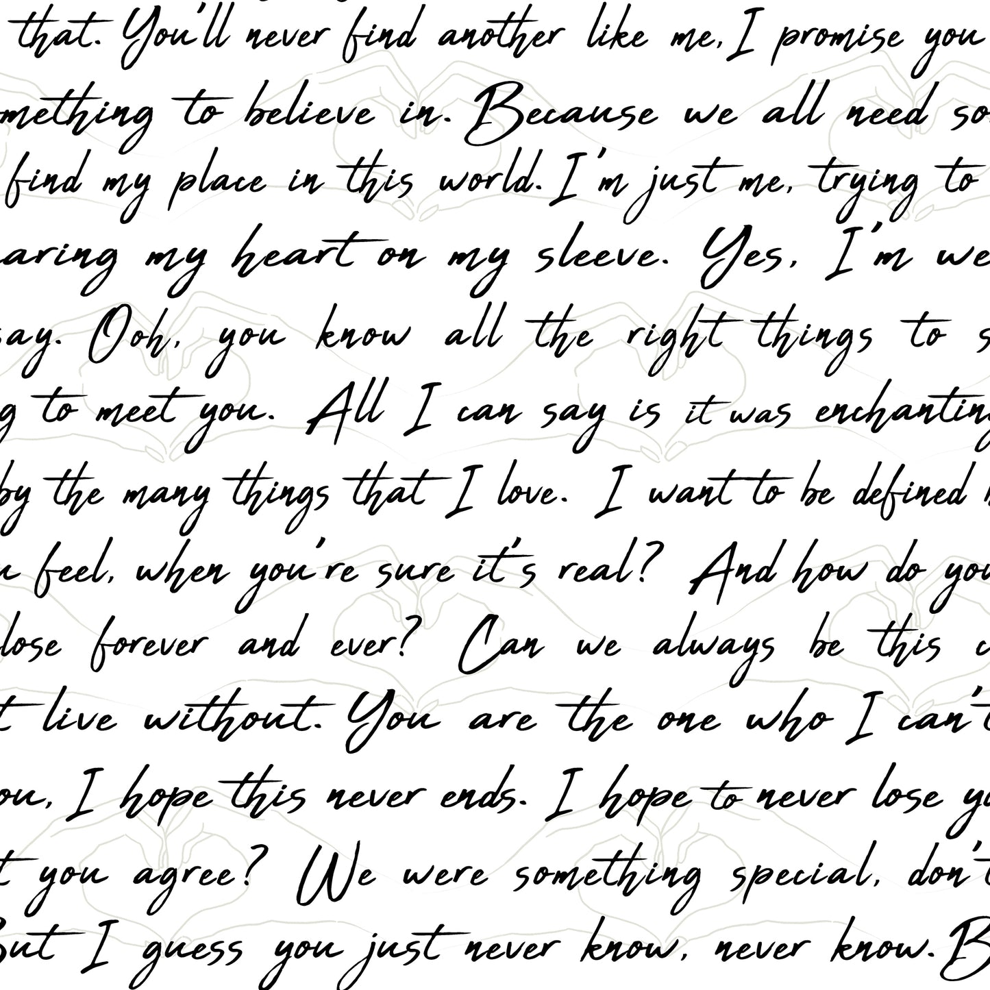 York Wallcoverings RoomMates Love Letters Ink Peel and Stick Wallpaper Modern Alphabet and Numbers Whites and Off-Whites  Wallpaper - RMWS1251