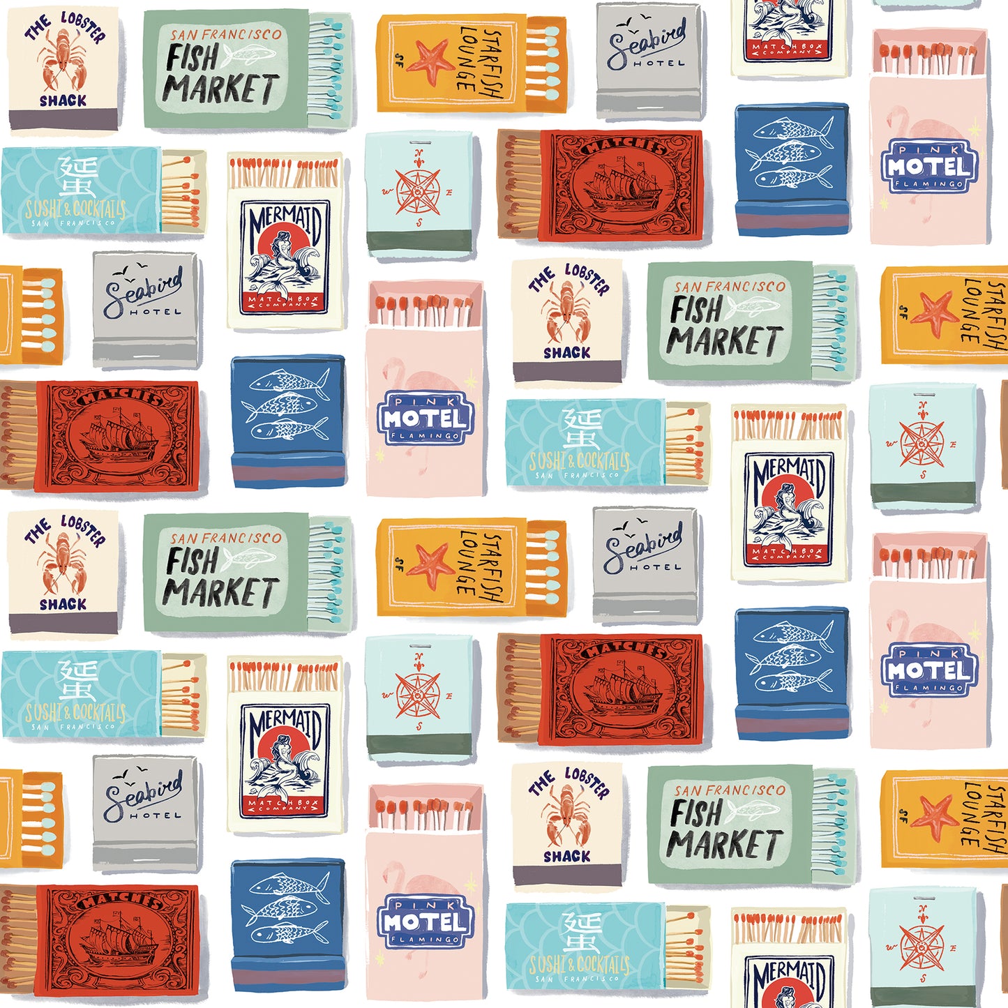 York Wallcoverings RoomMates The Perfect Match White Peel and Stick Wallpaper Whimsical Graphics Pinks  Wallpaper - RMWS1279