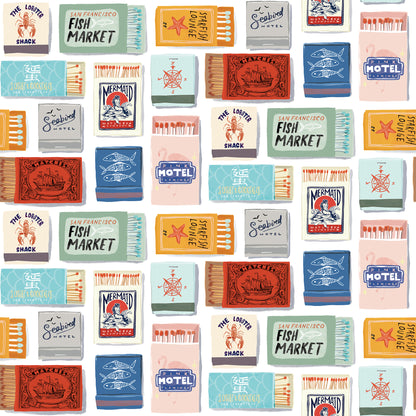 York Wallcoverings RoomMates The Perfect Match White Peel and Stick Wallpaper Whimsical Graphics Pinks  Wallpaper - RMWS1279