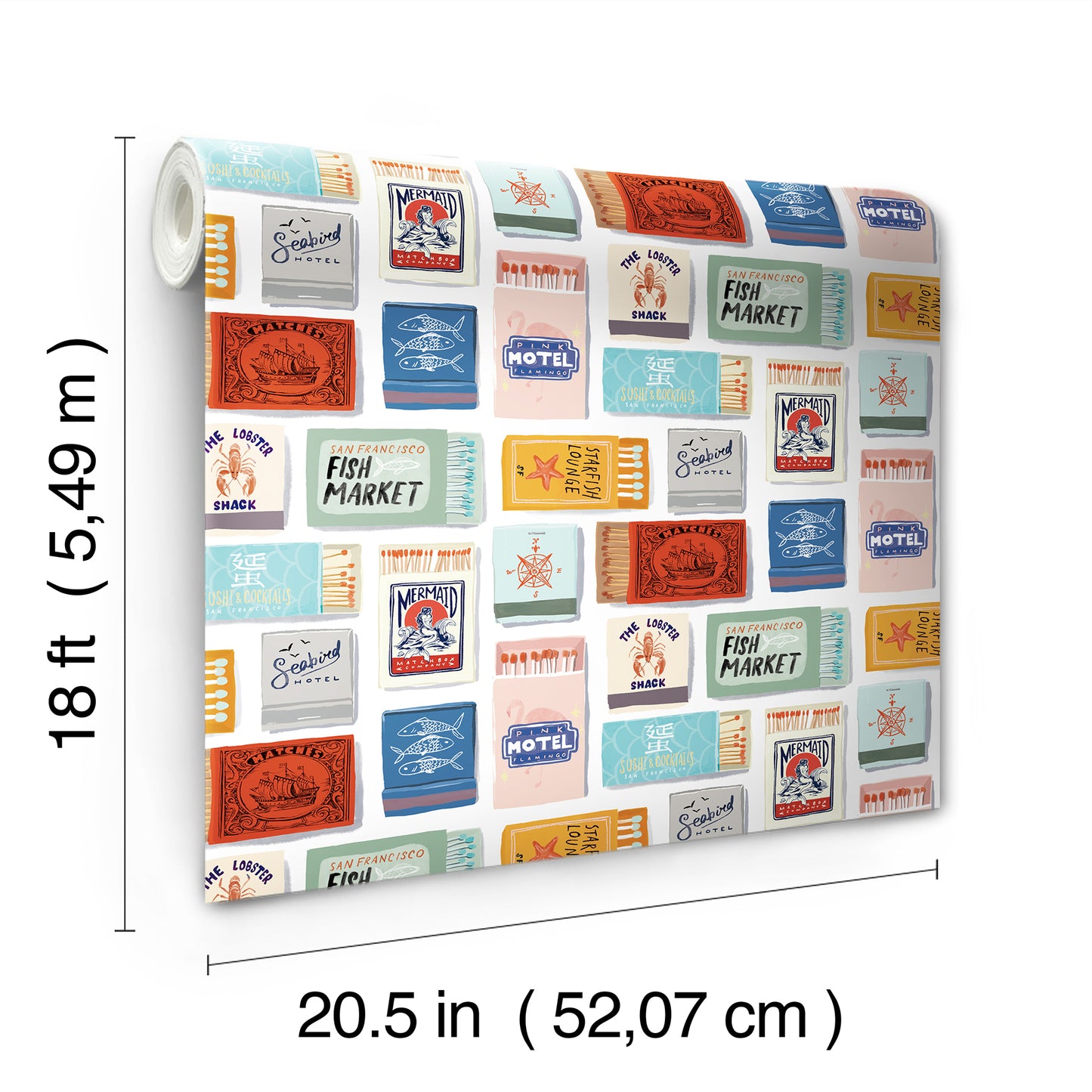 York Wallcoverings RoomMates The Perfect Match White Peel and Stick Wallpaper Whimsical Graphics Pinks  Wallpaper - RMWS1279