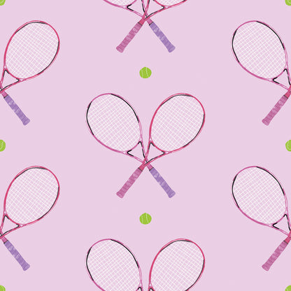 York Wallcoverings York Premium Peel + Stick Magnolia 40 Love Pink Peel and Stick Wallpaper Whimsical Graphics Pinks  Wallpaper - RMWS1284