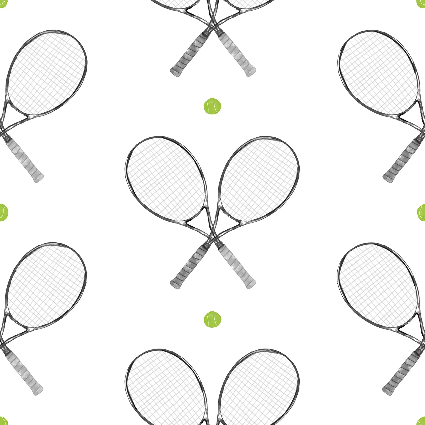 York Wallcoverings York Premium Peel + Stick Magnolia 40 Love Black and White Peel and Stick Wallpaper Whimsical Graphics Whites and Off-Whites  Wallpaper - RMWS1285