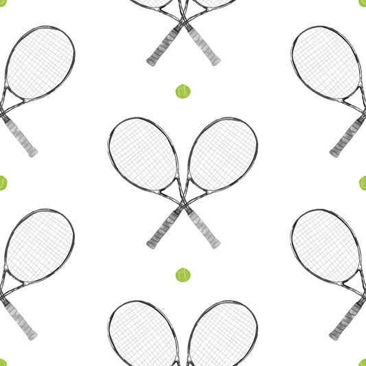 York Wallcoverings York Premium Peel + Stick Magnolia 40 Love Black and White Peel and Stick Wallpaper Whimsical Graphics Whites and Off-Whites  Wallpaper - RMWS1285