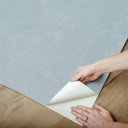 York Wallcoverings RoomMates Daphne Limewash Dusty Blue Peel and Stick Wallpaper Graphics Modern Dusty Blue  Current Peel & Stick - RMWS1311