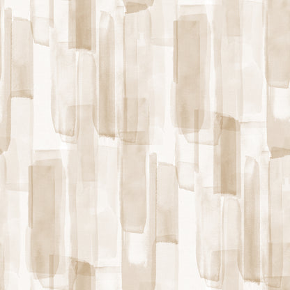 York Wallcoverings RoomMates Watercolor Glass Neutral Beige Peel and Stick Wallpaper Graphics Bohemian Neutral Beige  Current Peel & Stick - RMWS1312