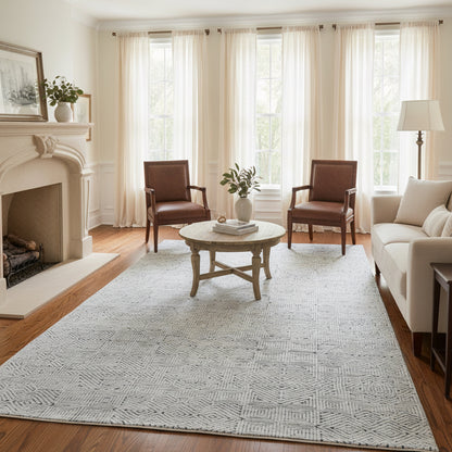Rug, transitional style, 9' x 12'.
