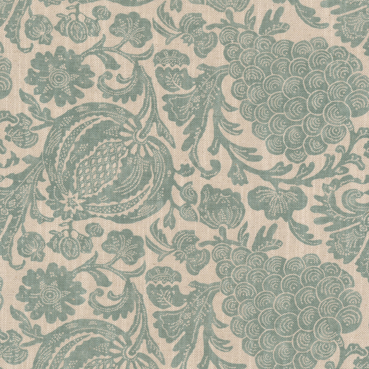 STOUT TEXTILES  MULTIPURPOSE,PRINT TRADITIONAL, FLORAL OPAL   - ROCK-2