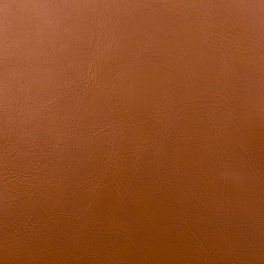 JF Fabrics Cleanguard RODEO 27 Fabric Plain Orange, Cognac  Vegan Leather, Vinyl - 9552327 J9591