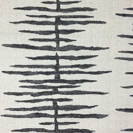 JF Fabrics Bella Dura Home ROSSEAU 99 Fabric Abstract, Contemporary Black, White  Woven, Outdoor - 9058599 J9411