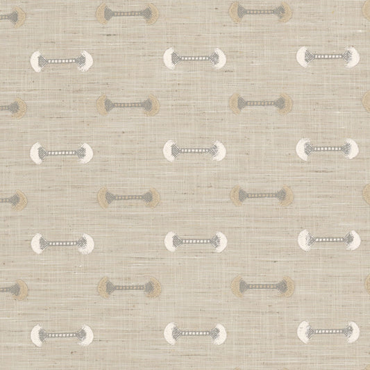 STOUT TEXTILES  DRAPERY,EMBROIDERIES TRADITIONAL, NOVELTY KHAKI,PONGEE   - ROUL-2