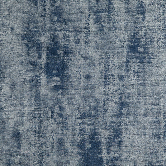 JF Fabrics ROULETTE 67 Fabric Transitional,Metallic,Plain Blue  Chenille,Texture - 8091267 J8571