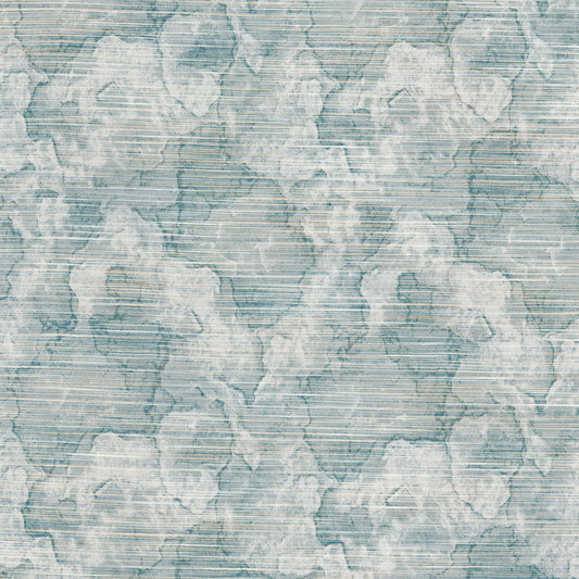 STOUT TEXTILES  DRAPERY,JACQUARD TRANSITIONAL,, ABSTRACT HAZE,POWDER,STARLIGHT   - ROUN-4