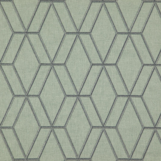 JF Fabrics ROWLING 64 Fabric Transitional,Contemporary,Diamond,Geometric Blue  Embroidery,Texture - 5970864 J7551