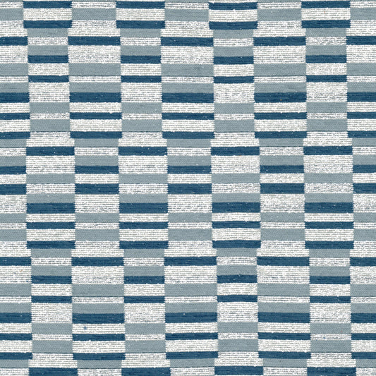 STOUT TEXTILES  UPHOLSTERY,WOVENS TRANSITIONAL,, GEOMETRIC OCEAN   - ROYA-1