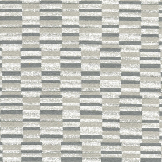 STOUT TEXTILES  UPHOLSTERY,WOVENS TRANSITIONAL,, GEOMETRIC PLATINUM   - ROYA-6