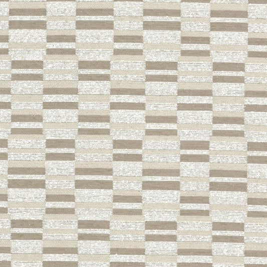 STOUT TEXTILES  UPHOLSTERY,WOVENS TRANSITIONAL,, GEOMETRIC PUTTY   - ROYA-7