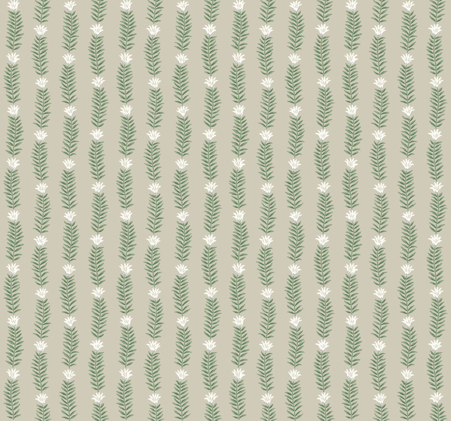 York Wallcoverings Rifle Paper Co. Second Edition Eden Beige and Green Wallpaper  Botanical Greens   - RP7339