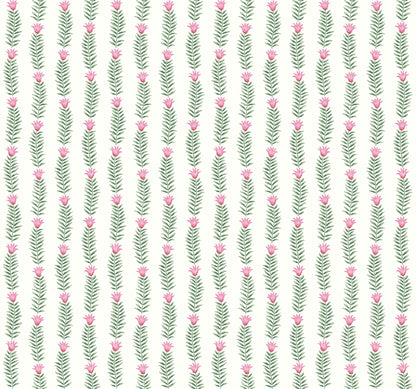 York Wallcoverings Rifle Paper Co. Second Edition Eden White and Green Wallpaper  Botanical Whites and Off-Whites   - RP7340