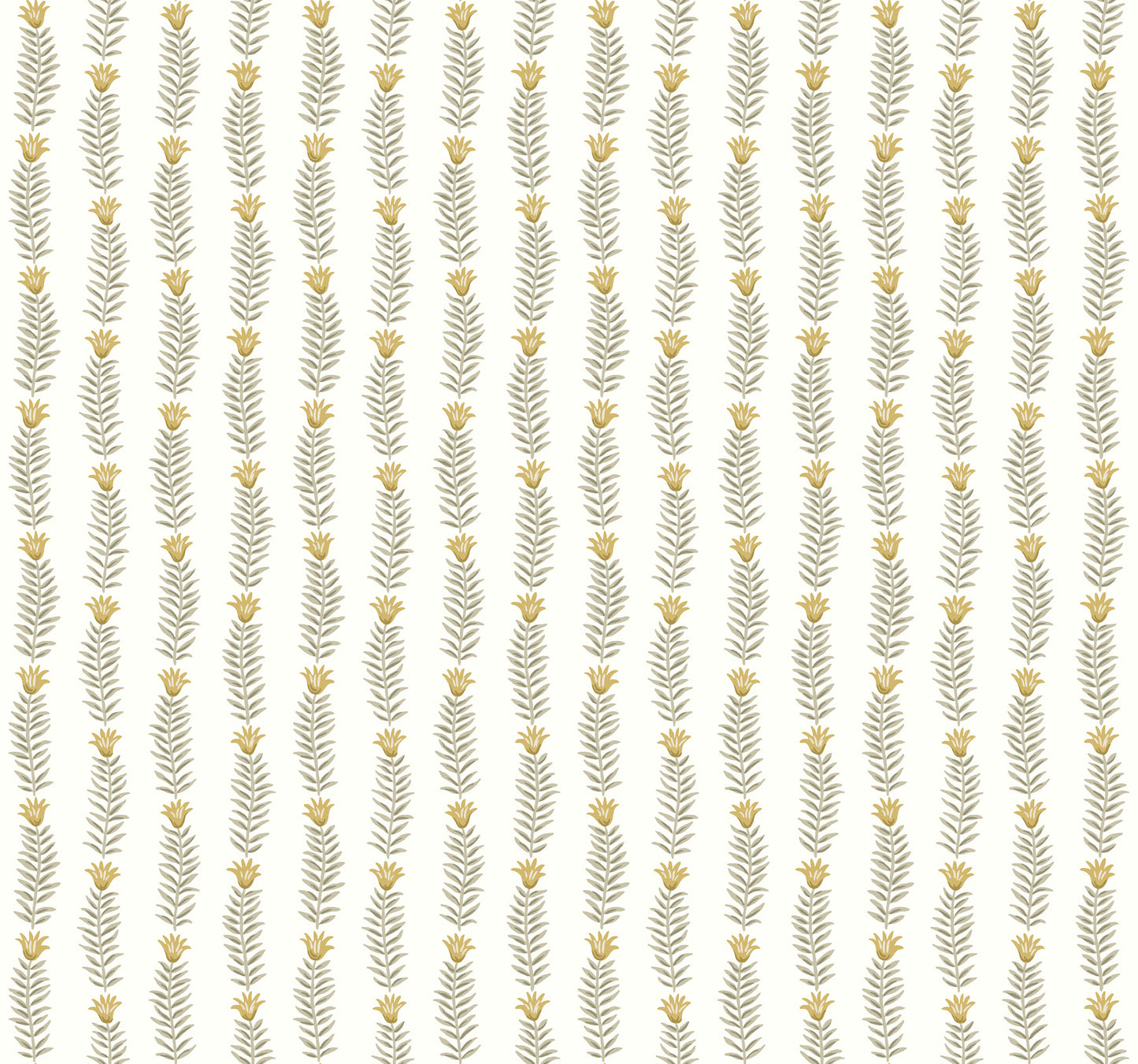 York Wallcoverings Rifle Paper Co. Second Edition Eden White and Beige Wallpaper  Botanical Whites and Off-Whites   - RP7343