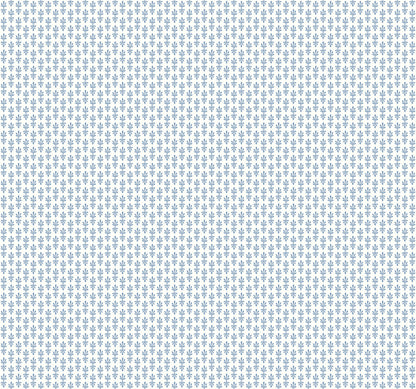 York Wallcoverings Rifle Paper Co. Second Edition Petal White and Blue Wallpaper  Small Prints Whites and Off-Whites   - RP7365