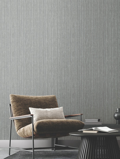 York Wallcoverings Industrial Interiors III Vintage Tin Brushed Nickel Wallpaper  Metallics Metallics   - RRD7606N