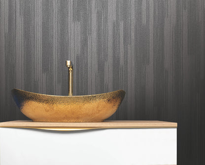 York Wallcoverings Industrial Interiors III Newel Shadow Wallpaper  Textures Blacks   - RRD7626N