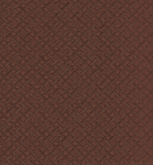 York Wallcoverings Ronald Redding Wickwork Esquire Wallpaper  Textures Reds   - RRD7649