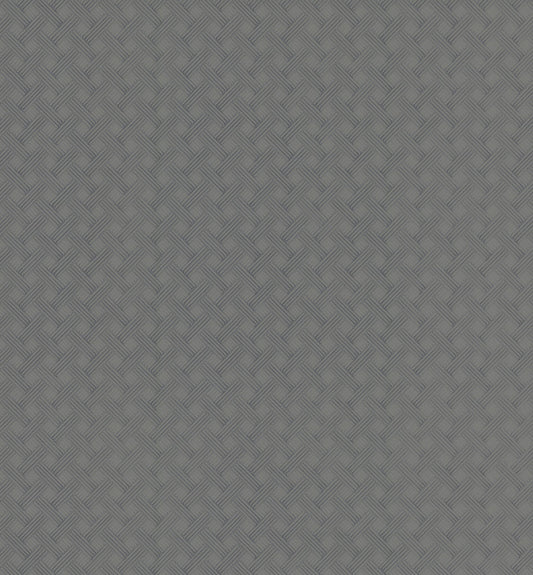 York Wallcoverings Ronald Redding Wickwork Graphite Wallpaper  Textures Browns   - RRD7652