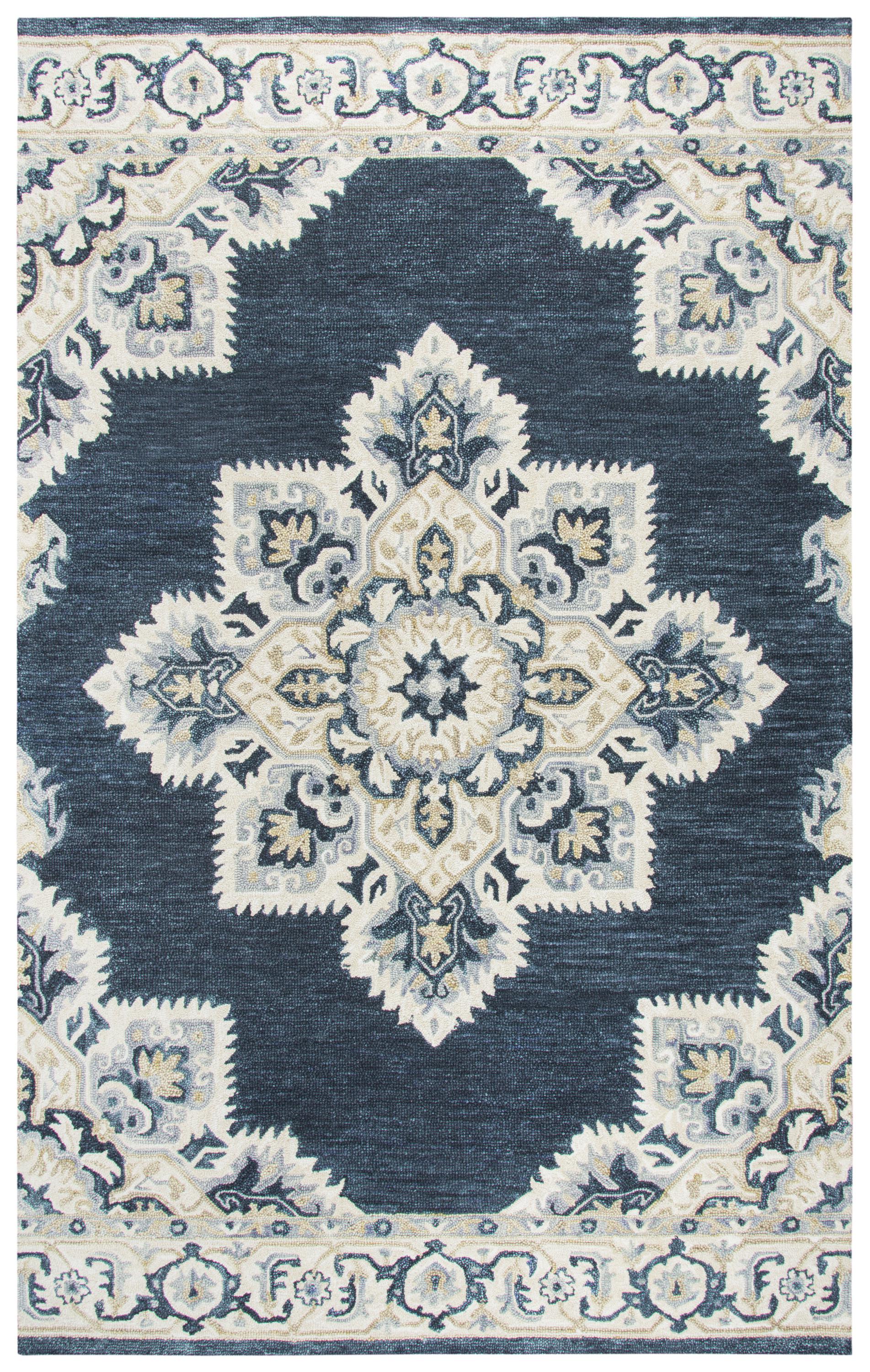 8' x 10' traditional area rug.