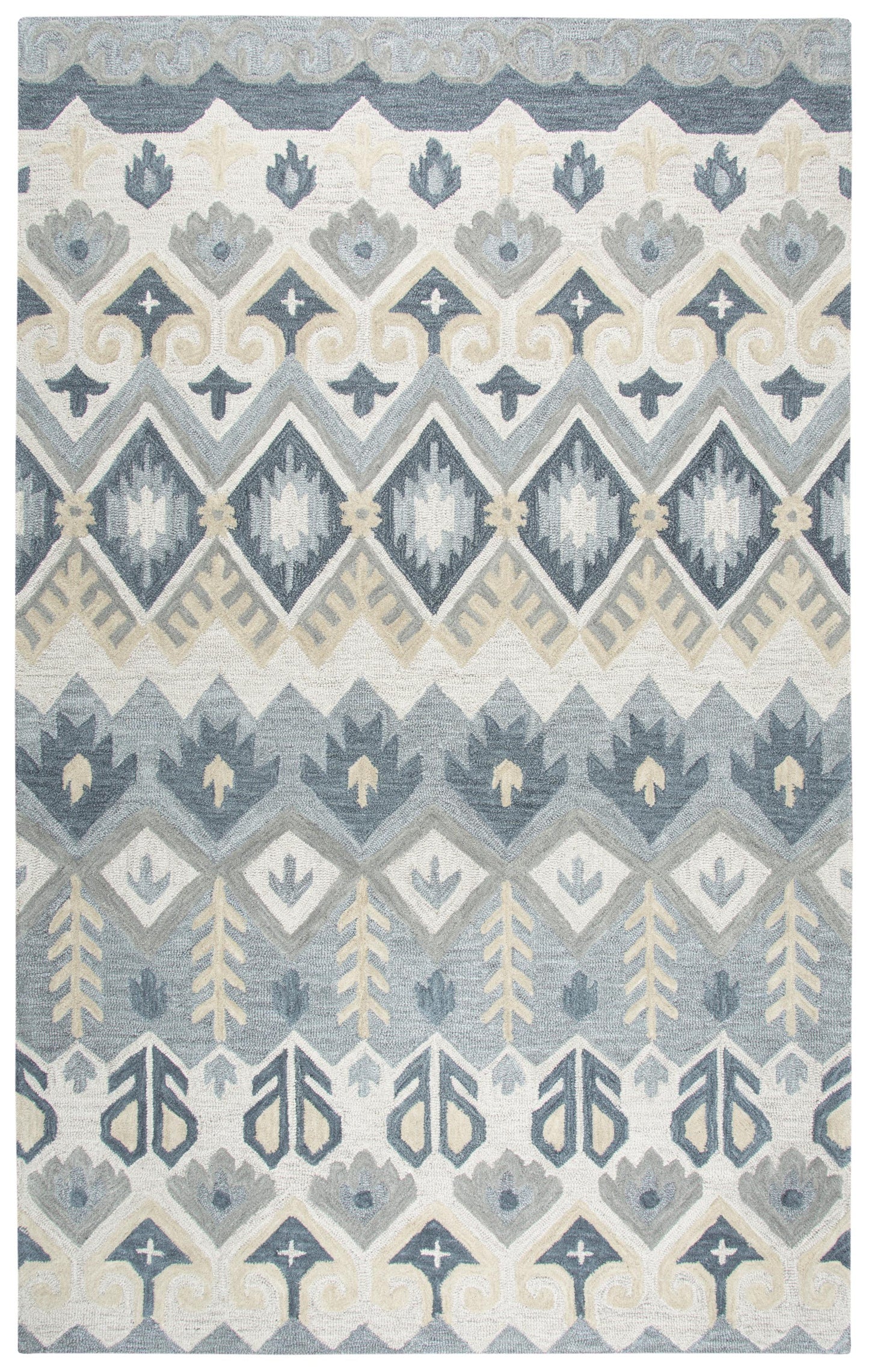 Resonant Rustic Lodge rug, 10' x 13
