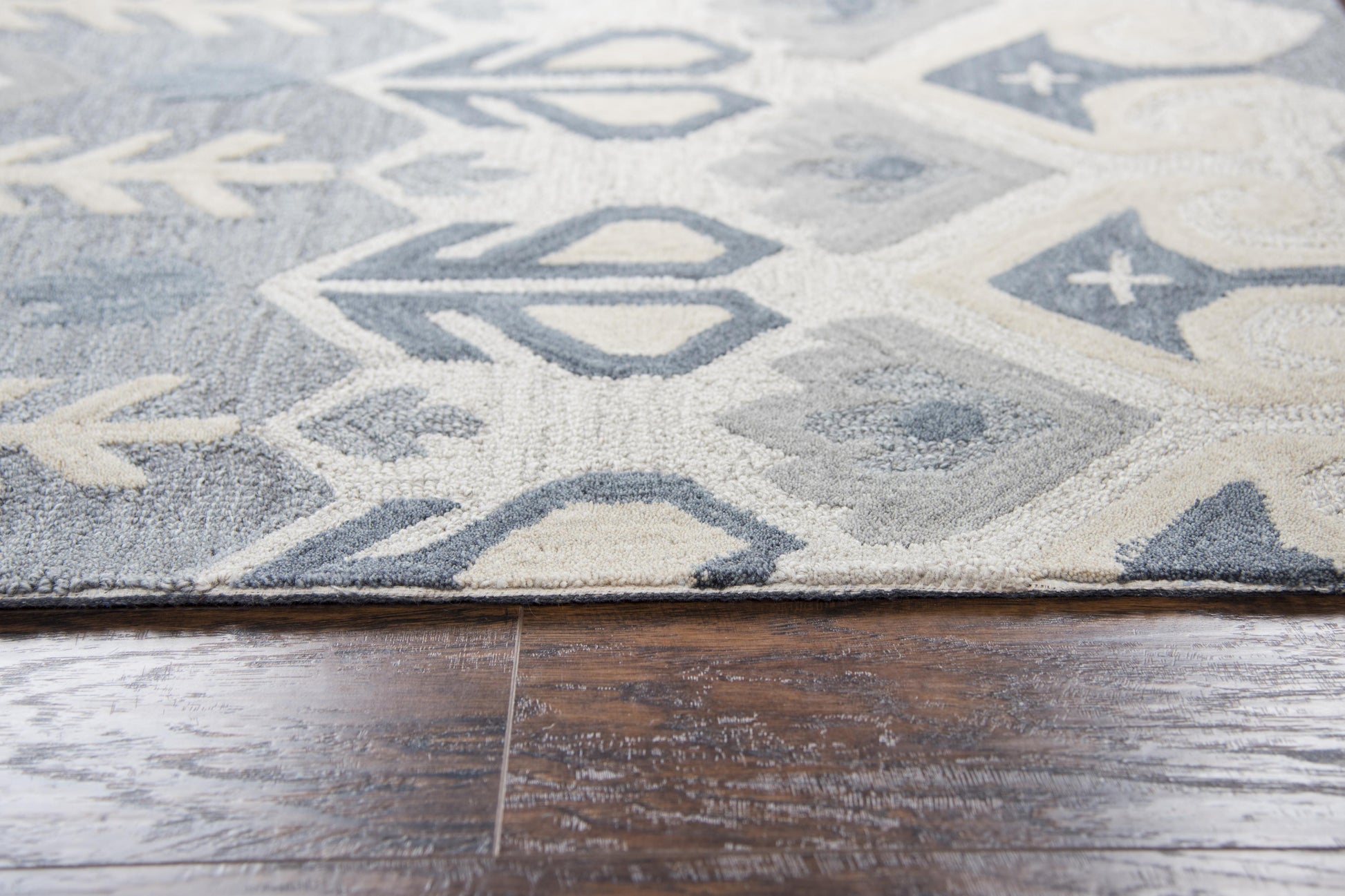 RIZZY HOME RUGS Resonant Rustic,Lodge 9' x 12