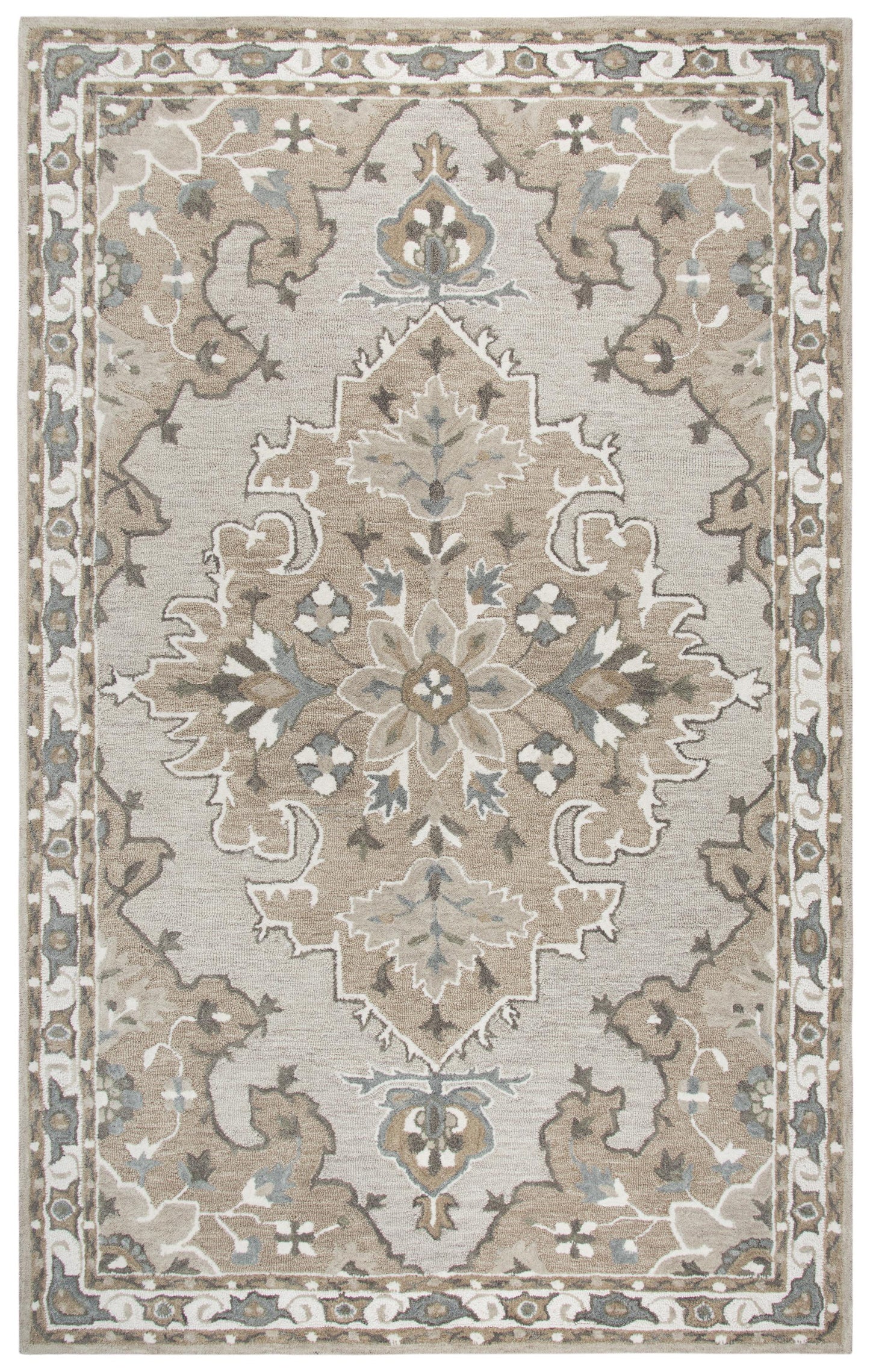 RIZZY HOME RUGS Resonant Traditional 5' x 8' - RESRS931A88D60508